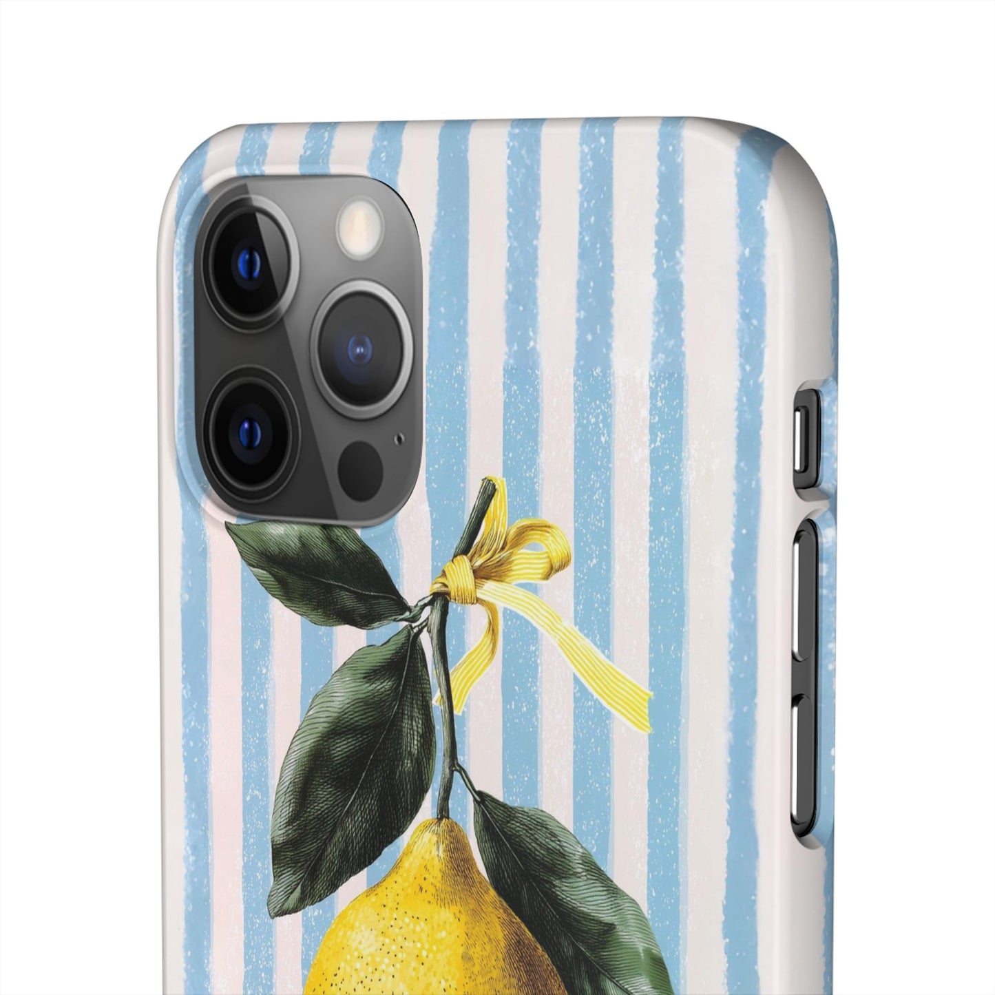 Ribbon Lemon - Slim Phone Case