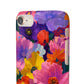 Painted Petals - Slim Phone Case