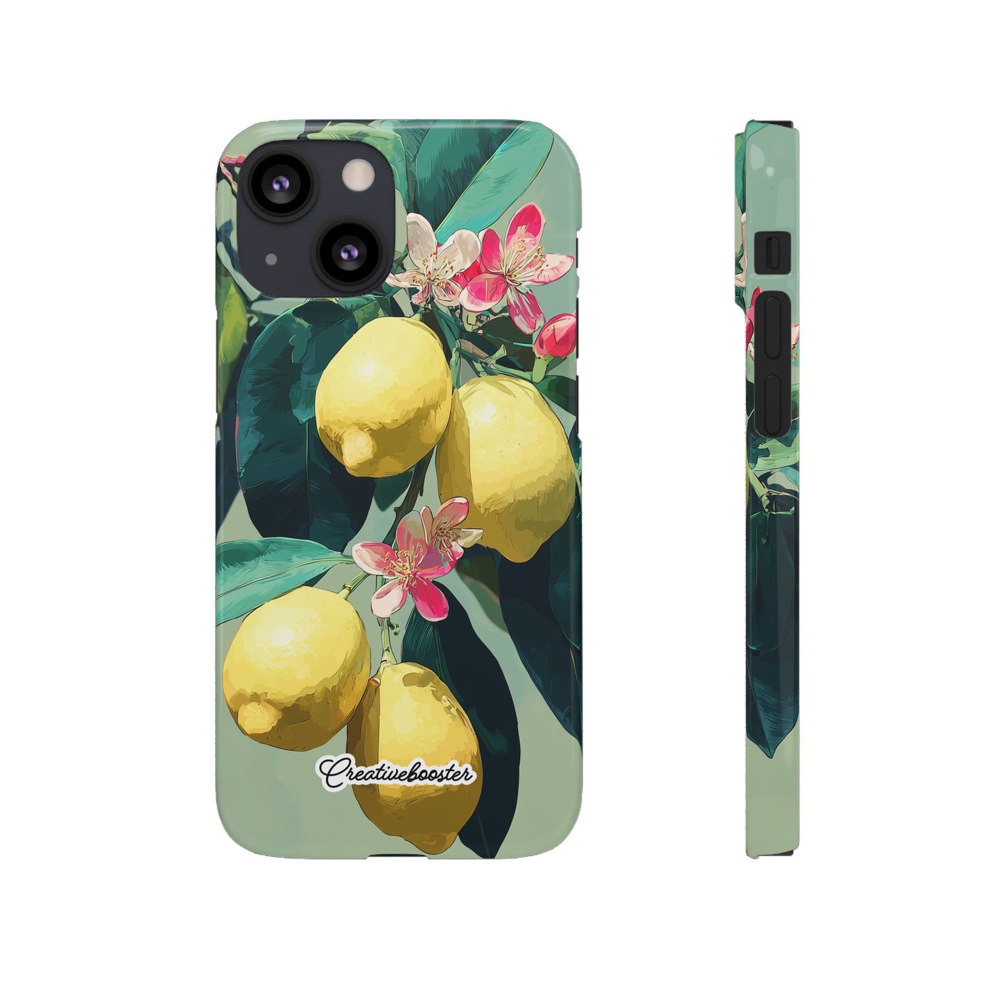 Lemon Bloom - Slim Phone Case