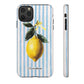 Ribbon Lemon - Tough Phone Case
