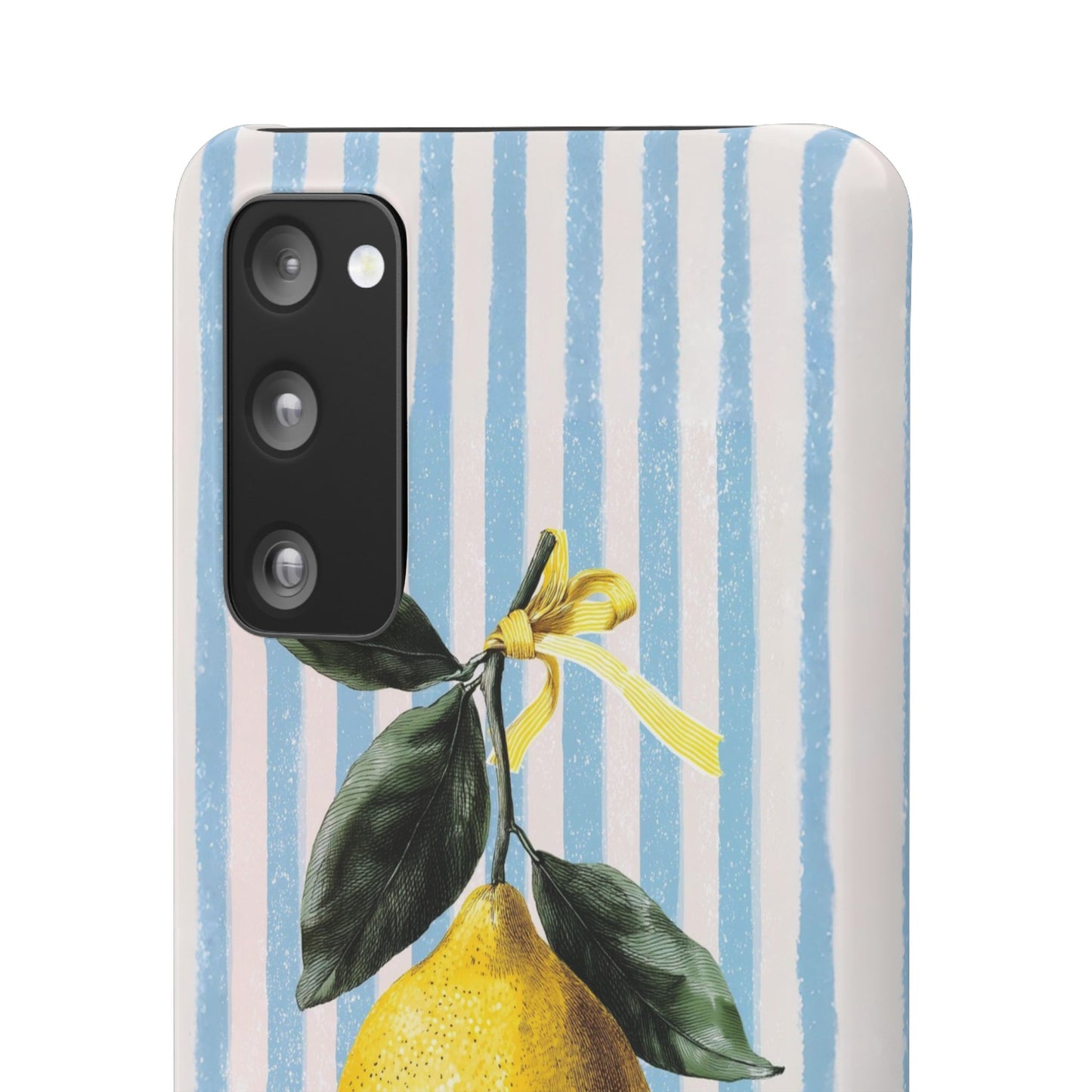 Ribbon Lemon - Slim Phone Case