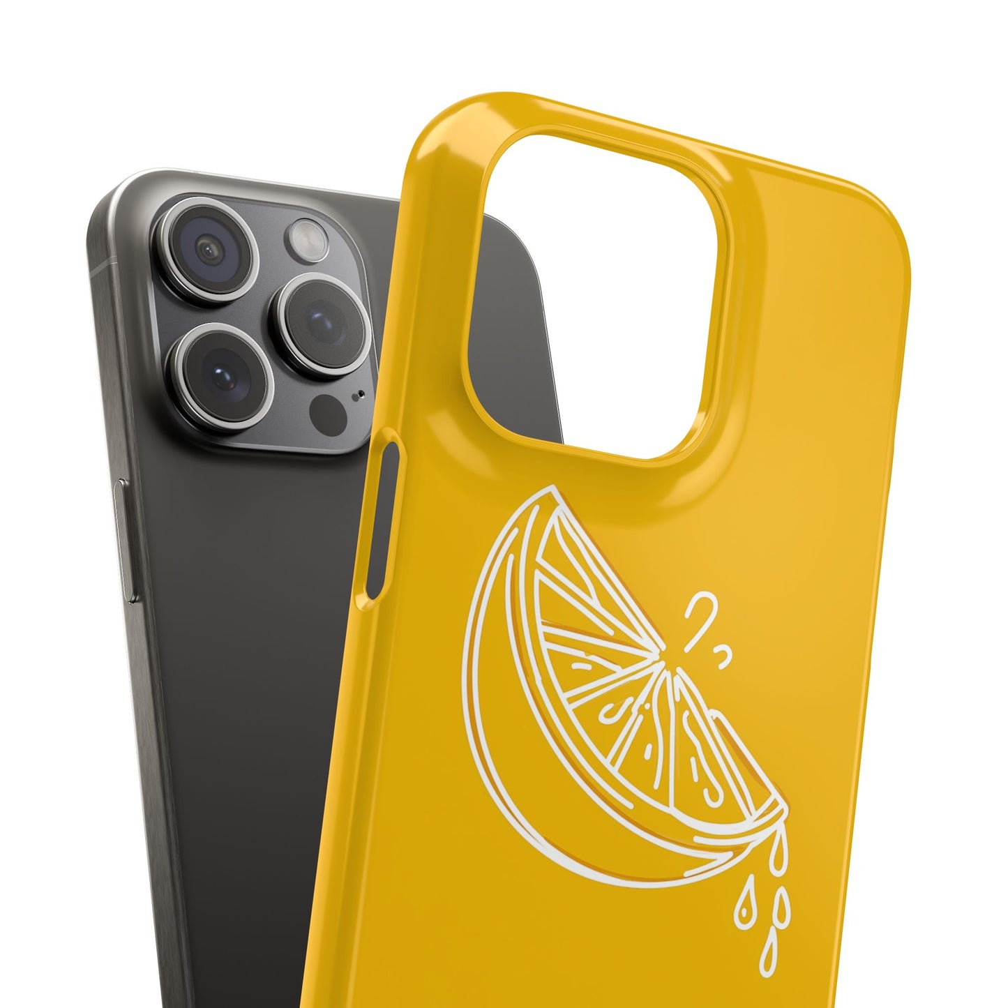 Citrus Drip - Slim Phone Case