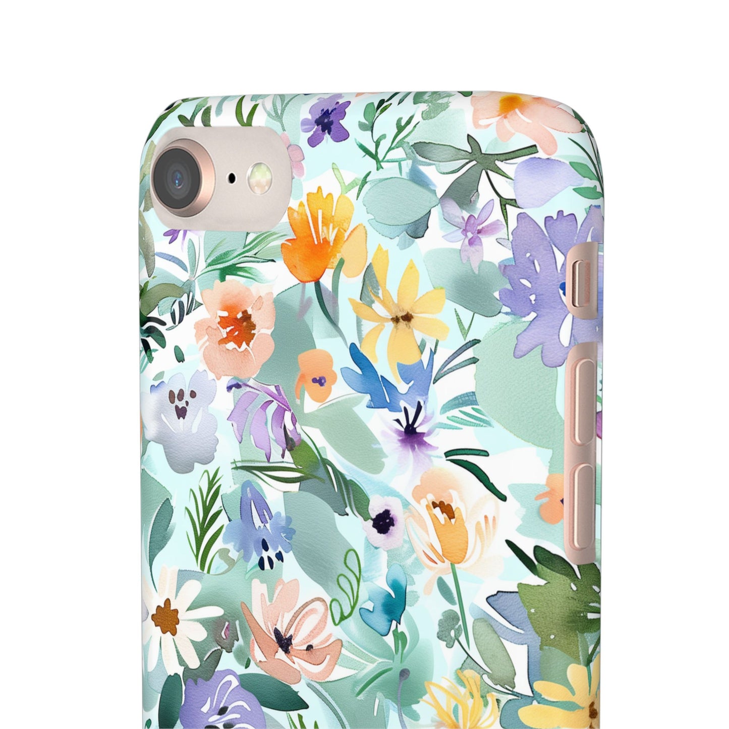 Watercolor Meadow - Slim Phone Case