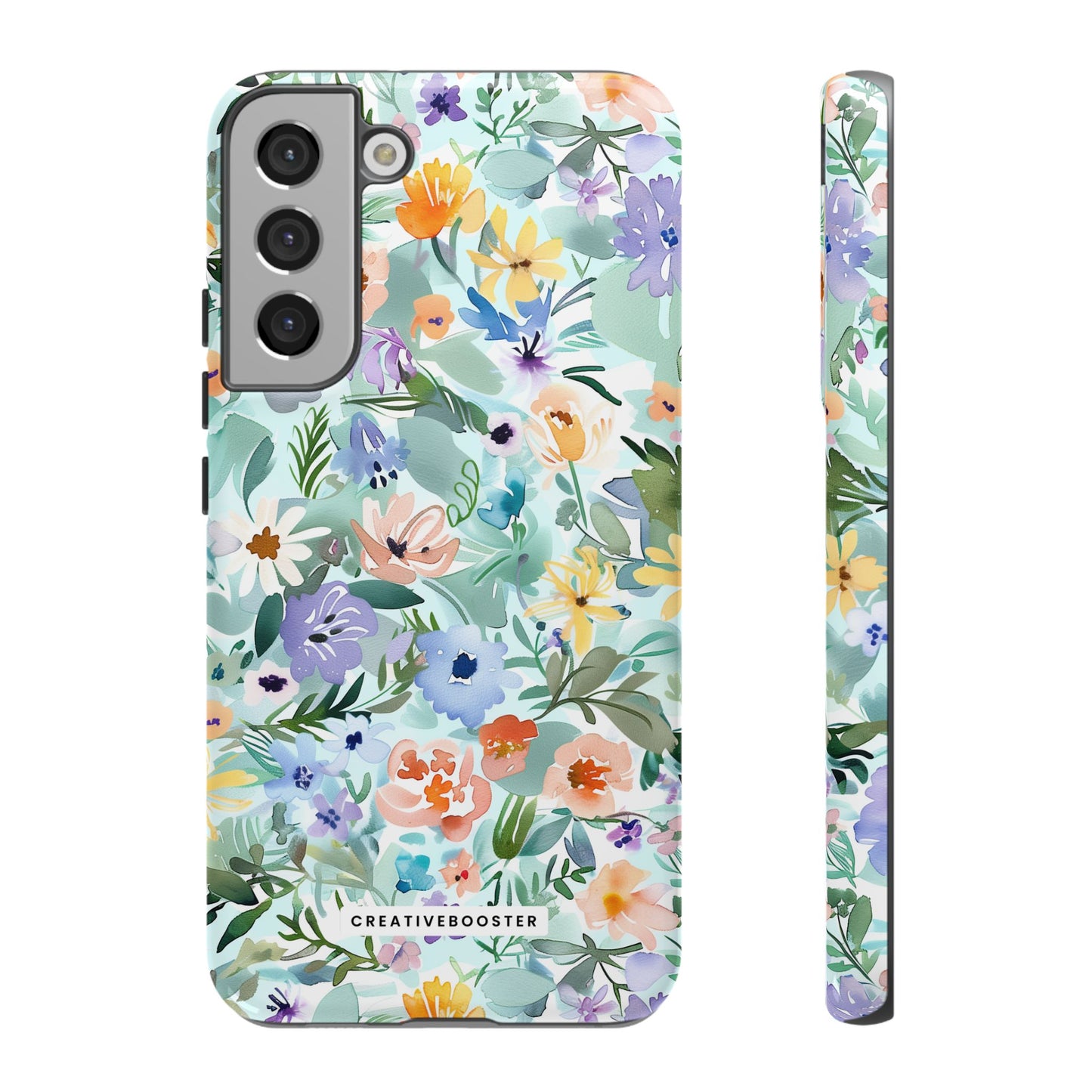 Watercolor Meadow - Tough Phone Case
