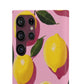 Retro Lemon - Slim Phone Case