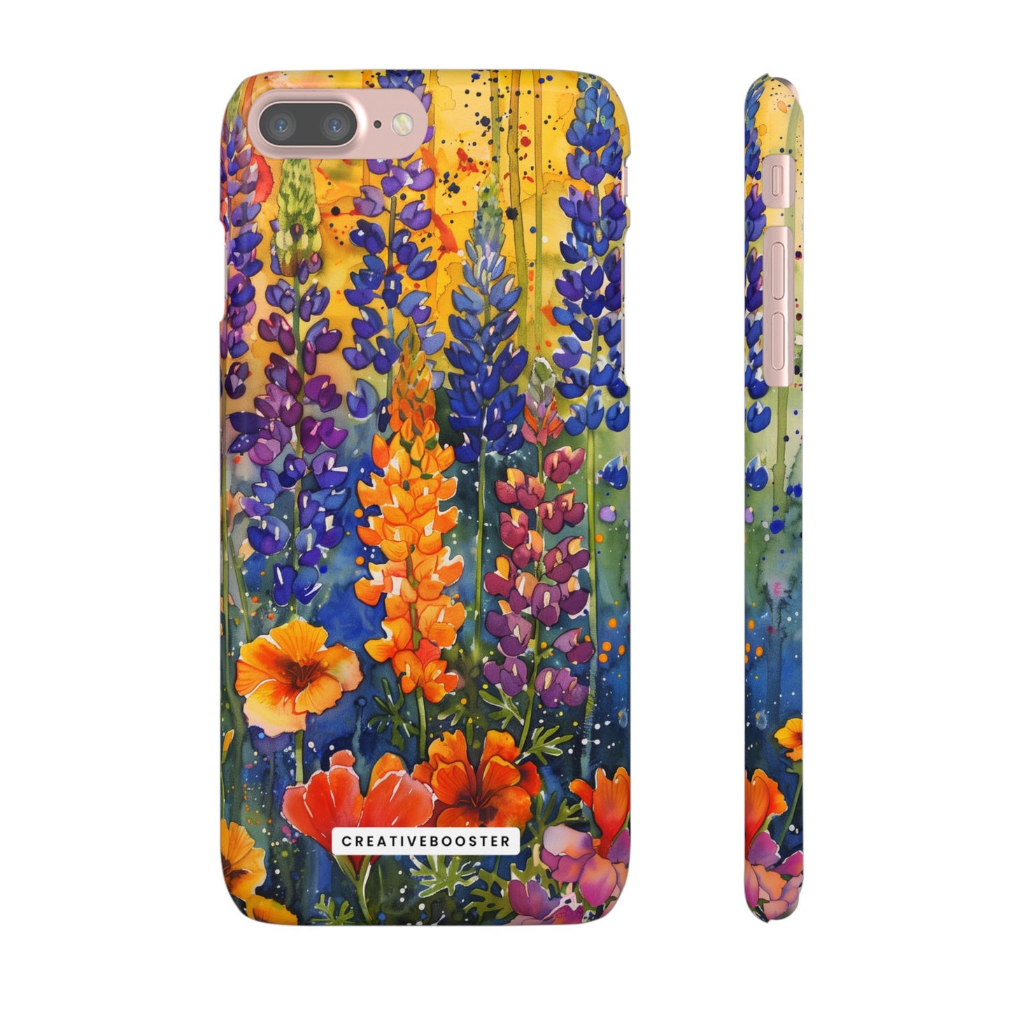 Sunset Lupine - Slim Phone Case