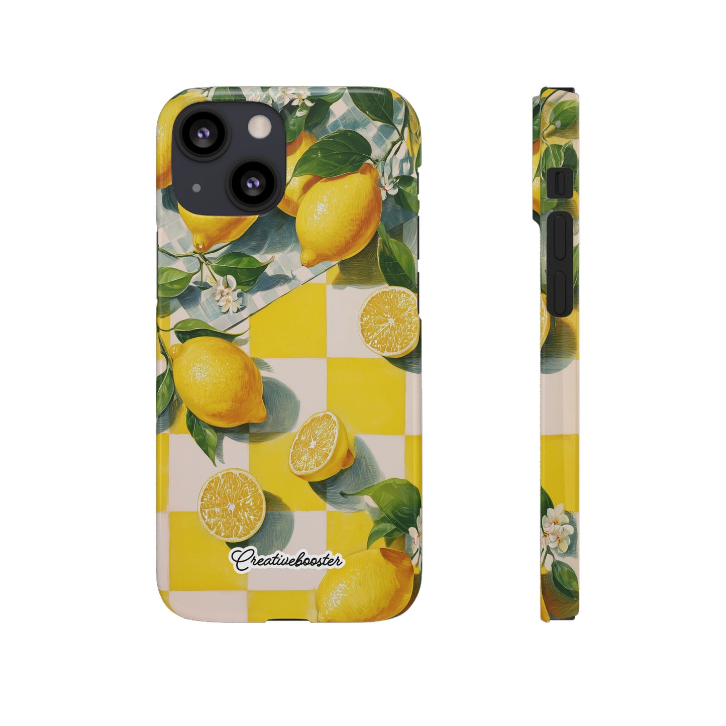 Picnic Lemon - Slim Phone Case