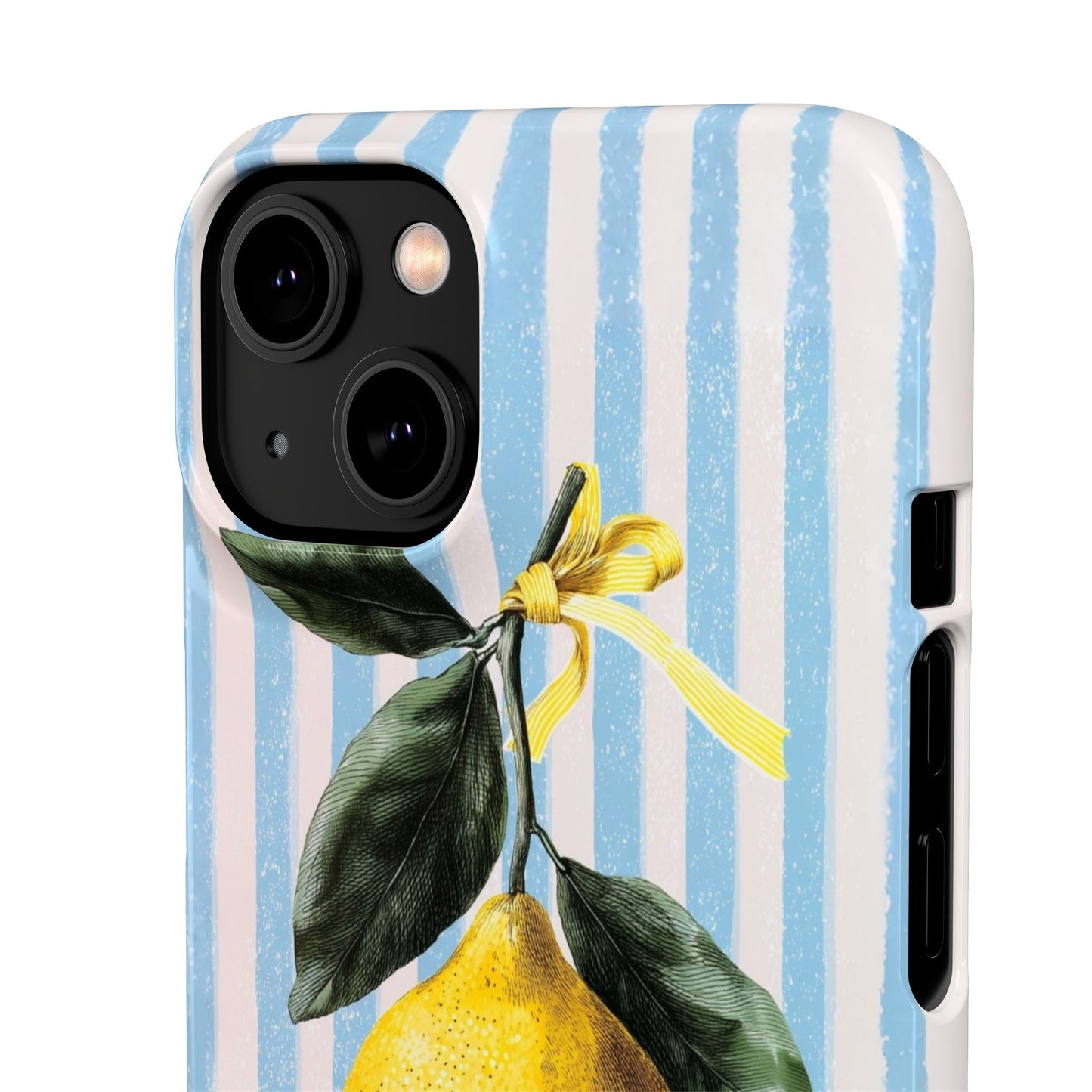 Ribbon Lemon - Slim Phone Case