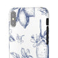 Indigo Sketch - Slim Phone Case