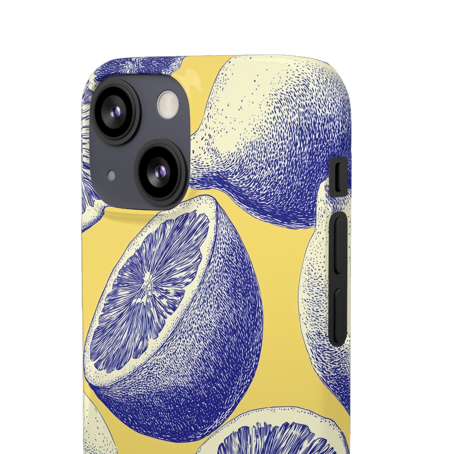 Indigo Citrus - Slim Phone Case