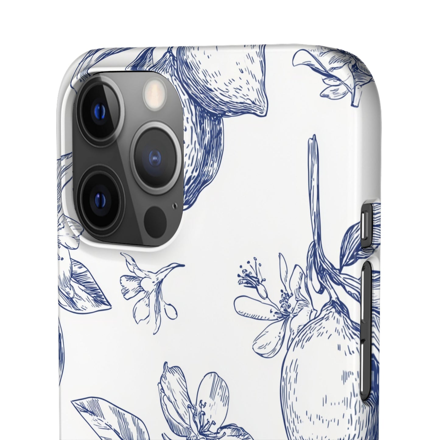 Indigo Sketch - Slim Phone Case