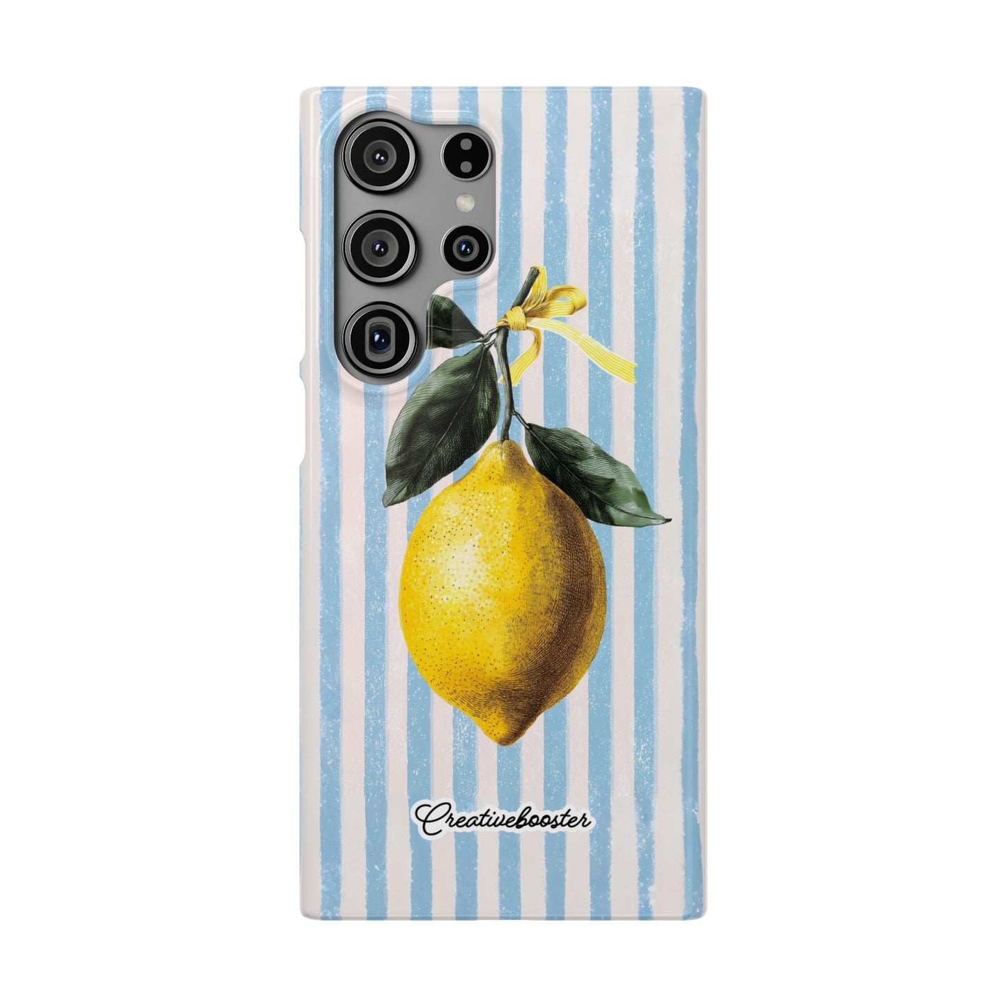 Ribbon Lemon - Slim Phone Case
