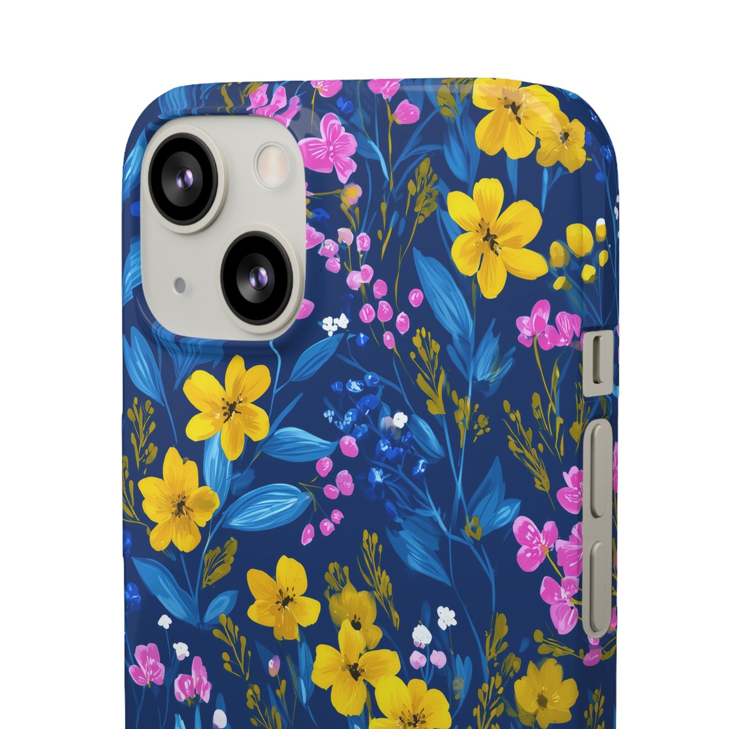 Midnight Petals - Slim Phone Case