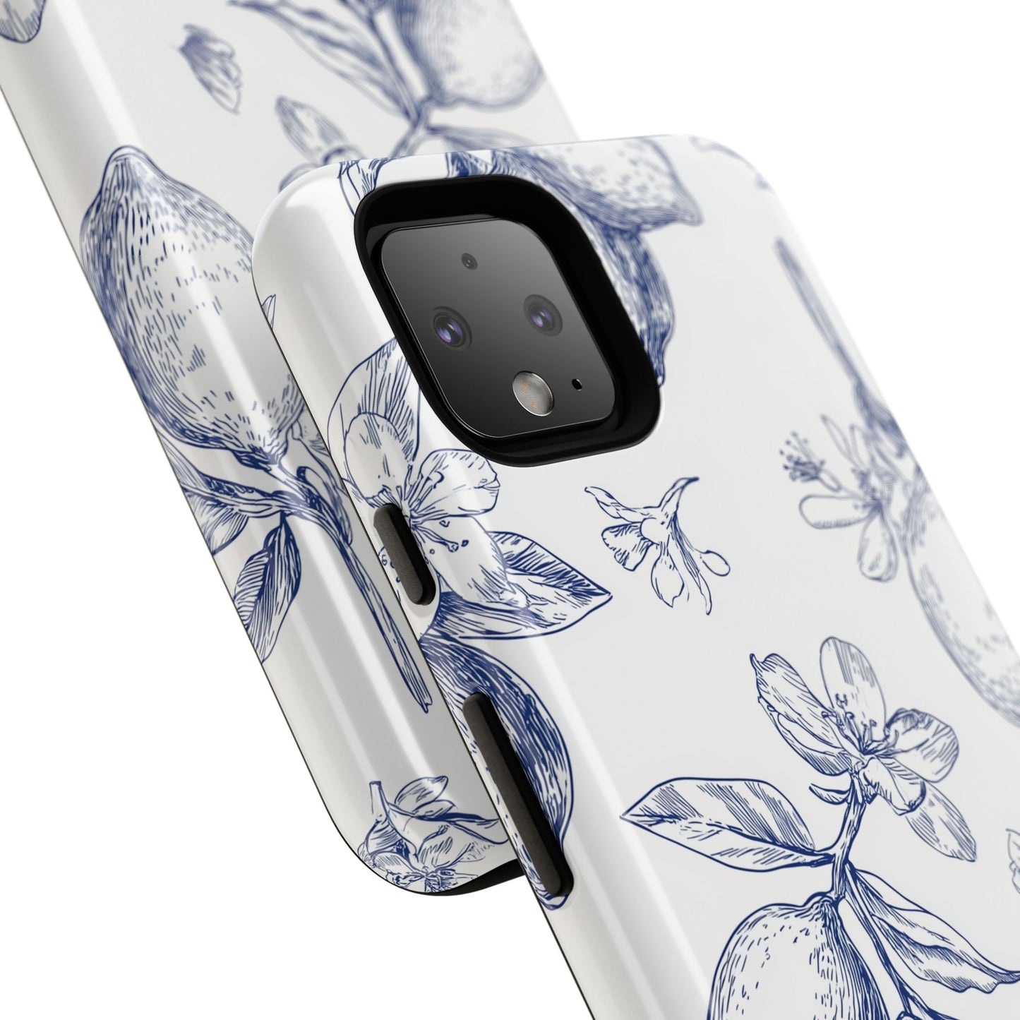 Indigo Sketch - Tough Phone Case