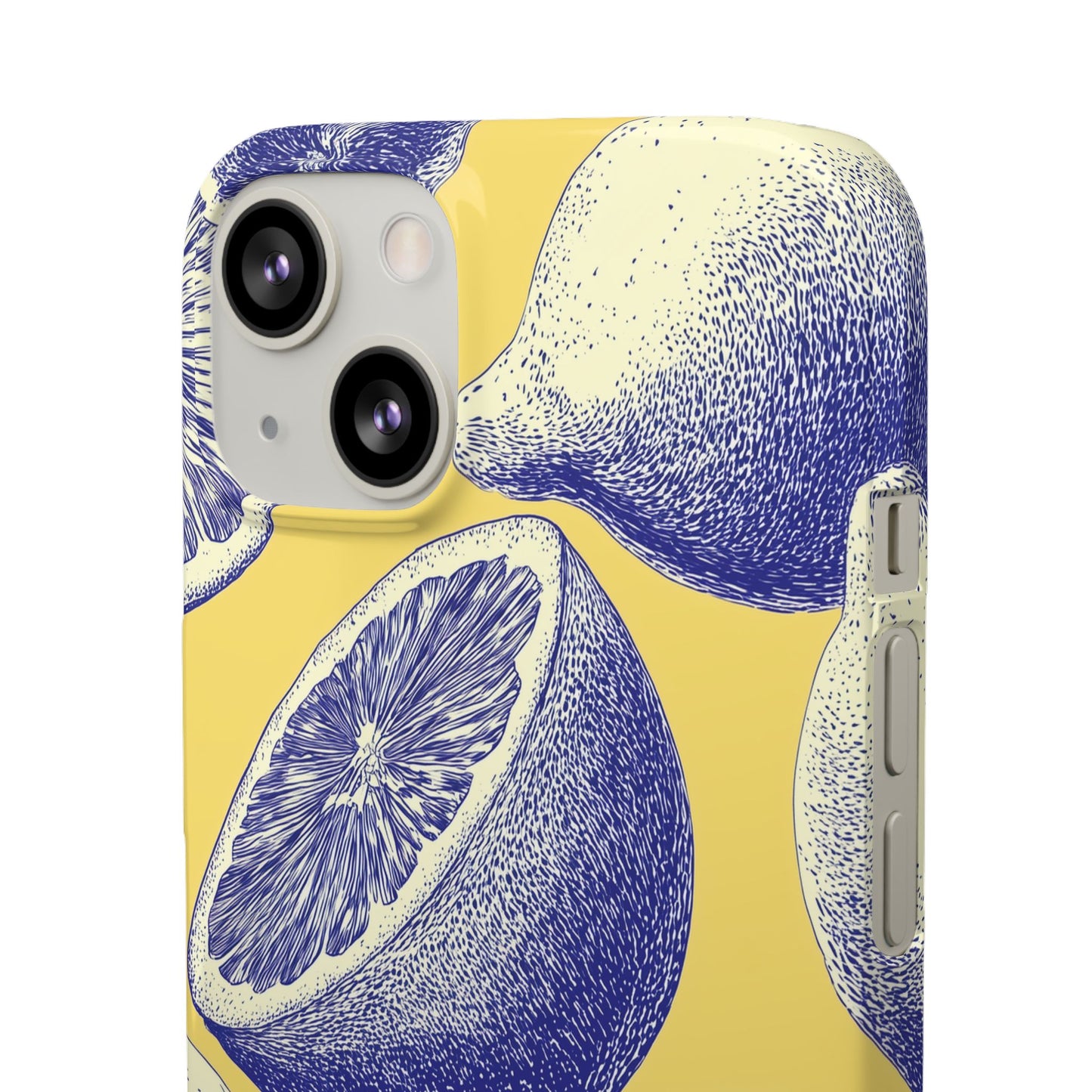 Indigo Citrus - Slim Phone Case