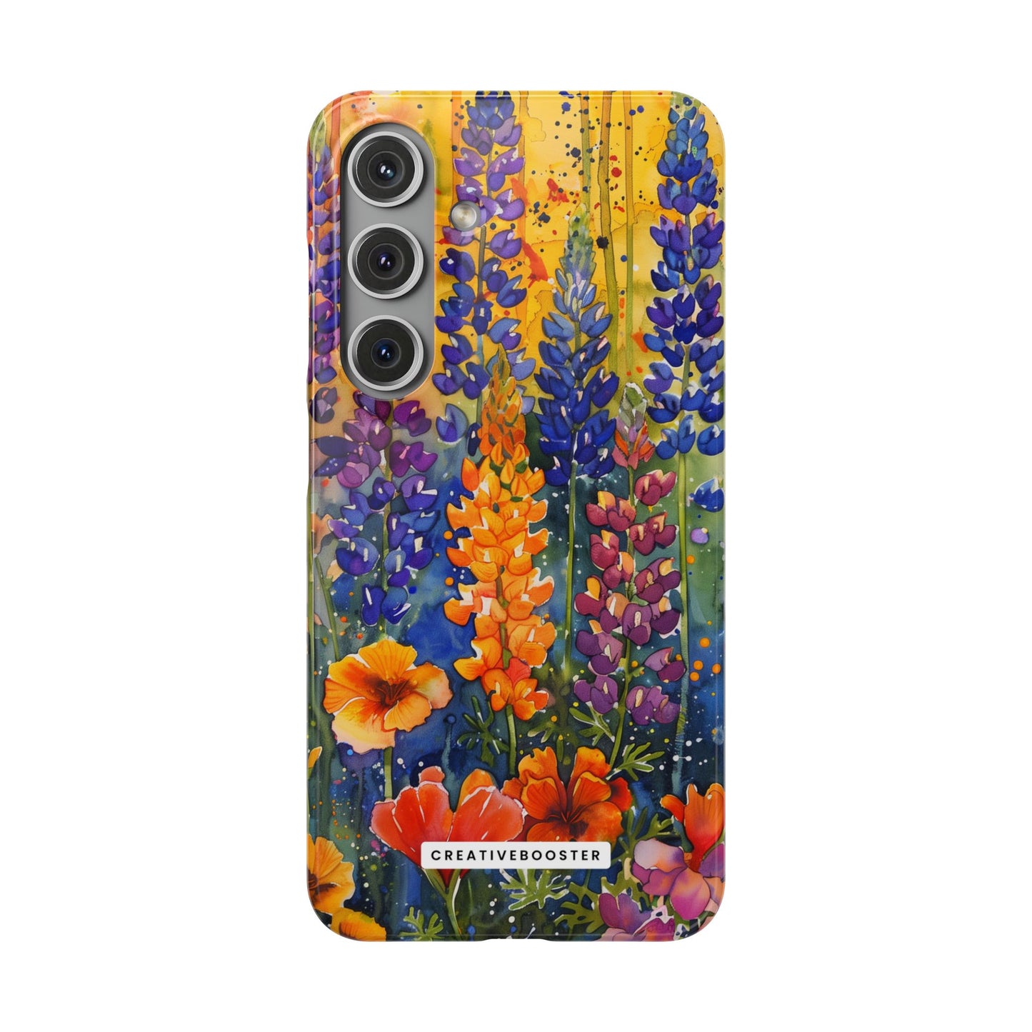 Sunset Lupine - Slim Phone Case