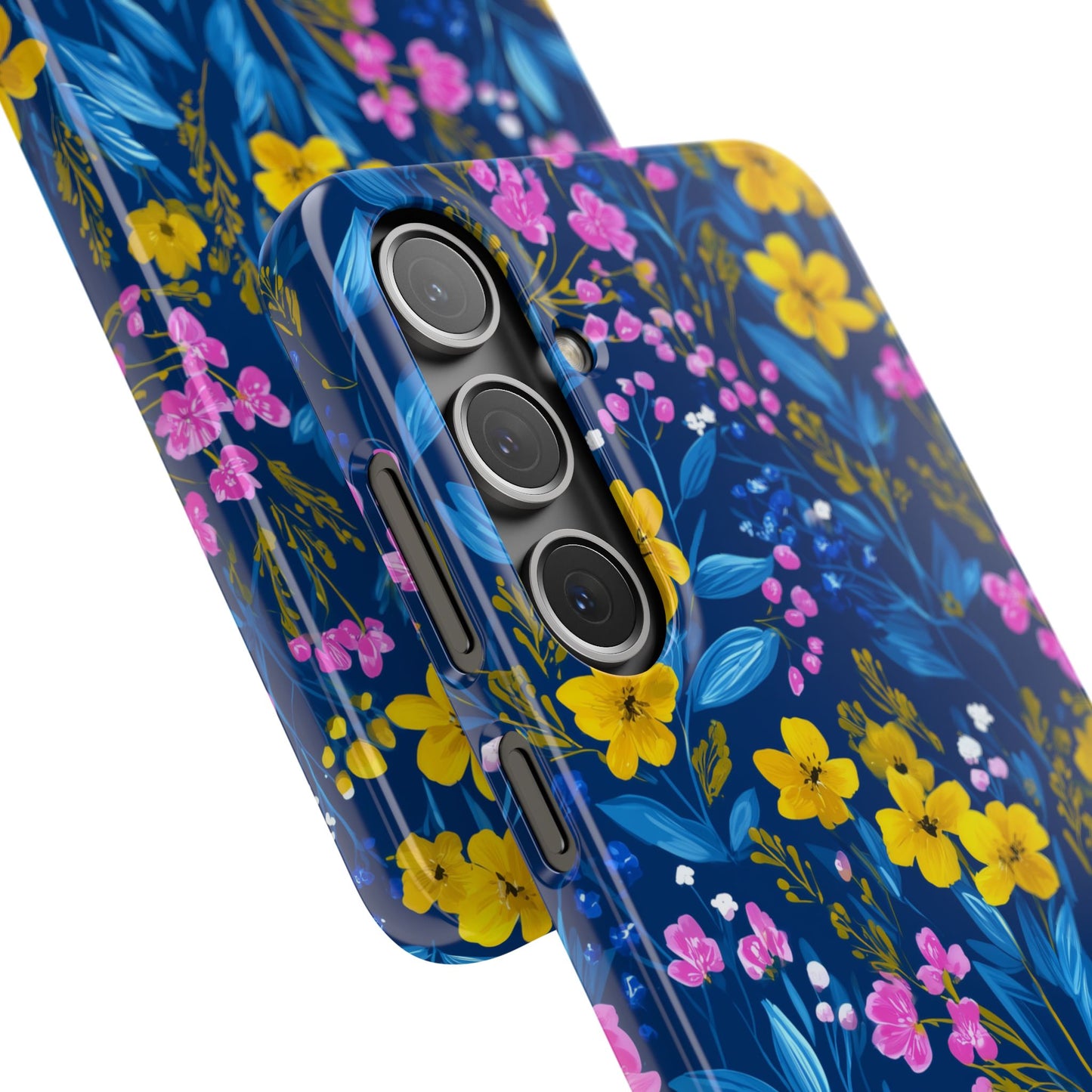 Midnight Petals - Slim Phone Case