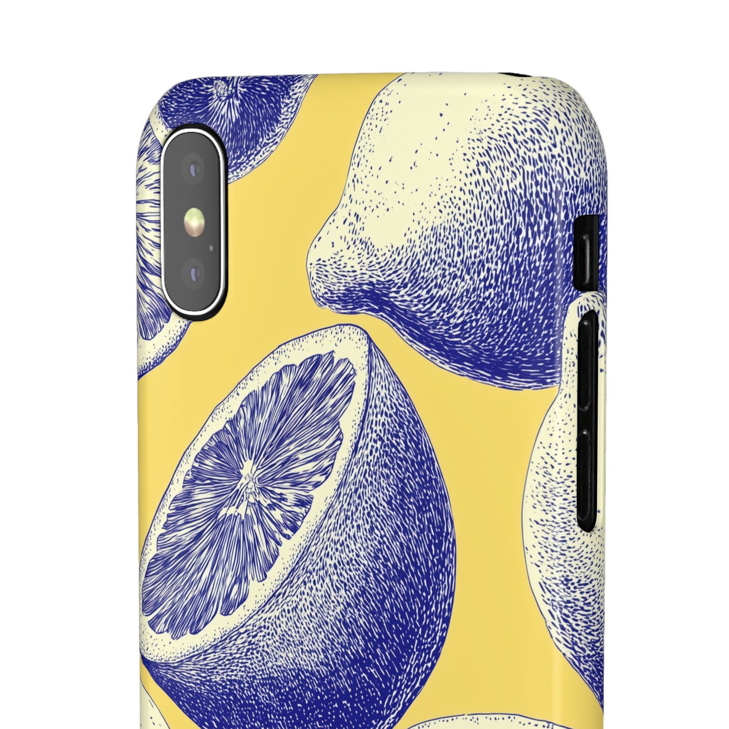 Indigo Citrus - Slim Phone Case