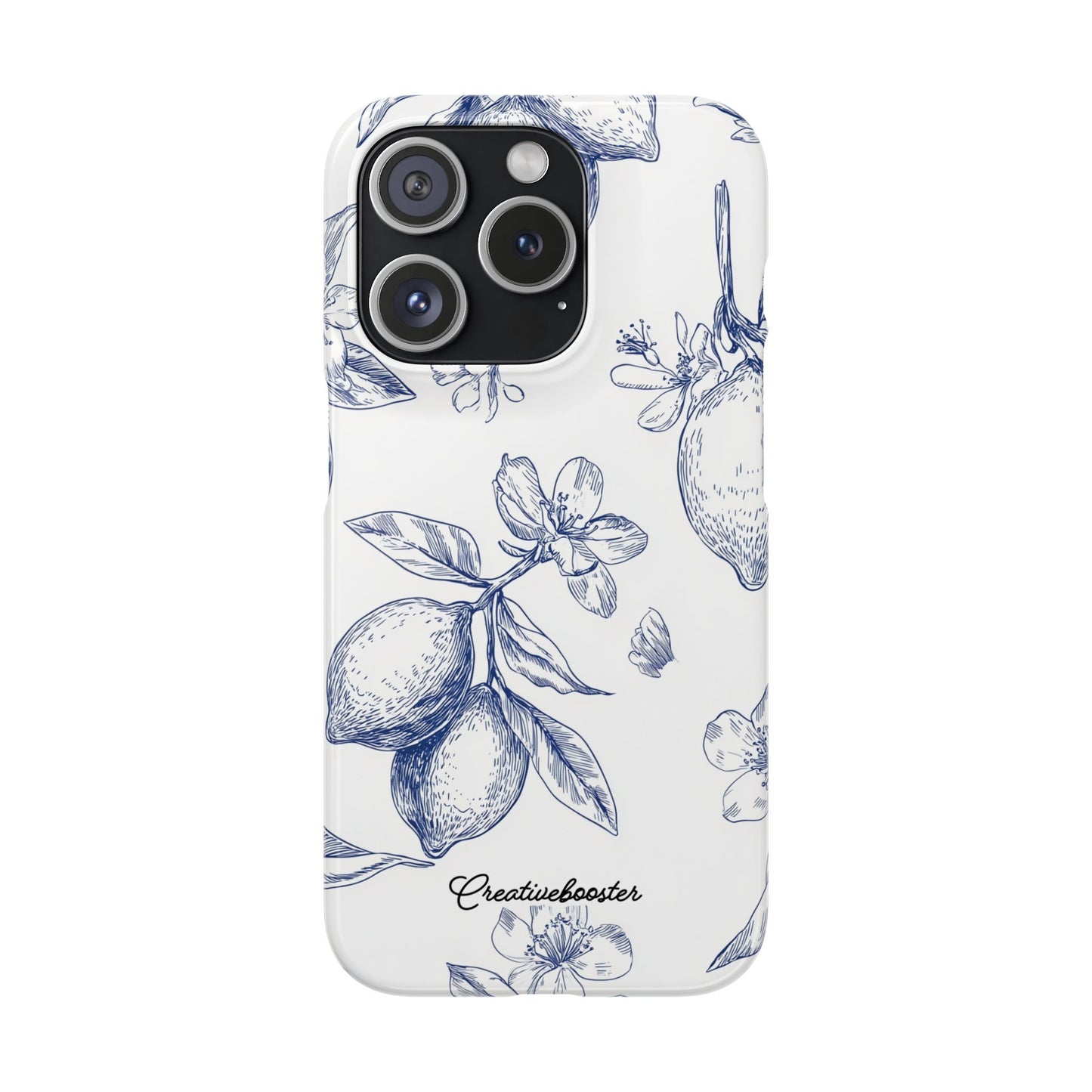 Indigo Sketch - Slim Phone Case