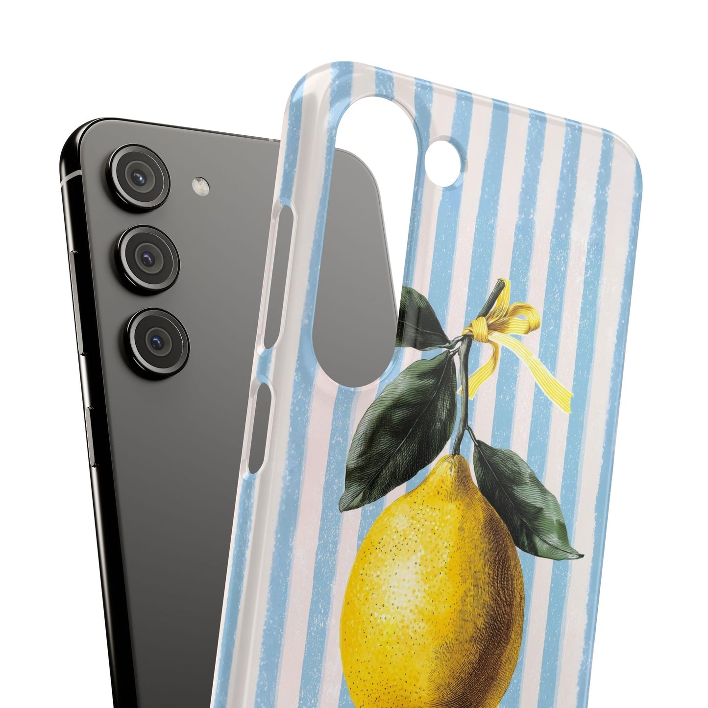 Ribbon Lemon - Slim Phone Case