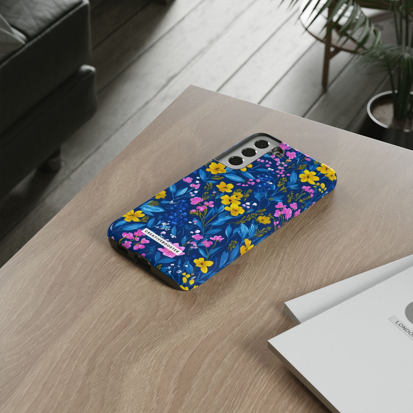 Midnight Petals - Tough Phone Case