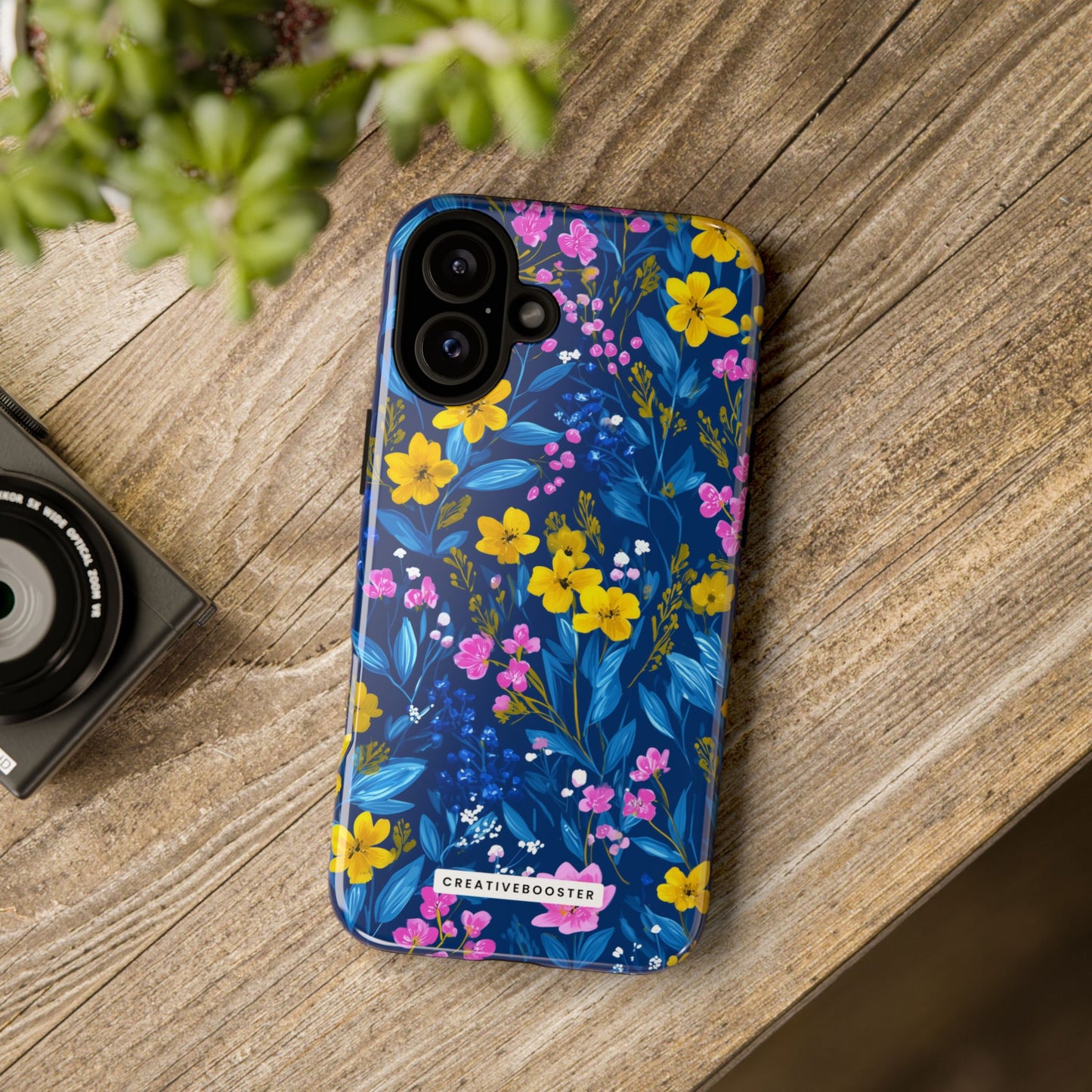 Midnight Petals - Tough Phone Case