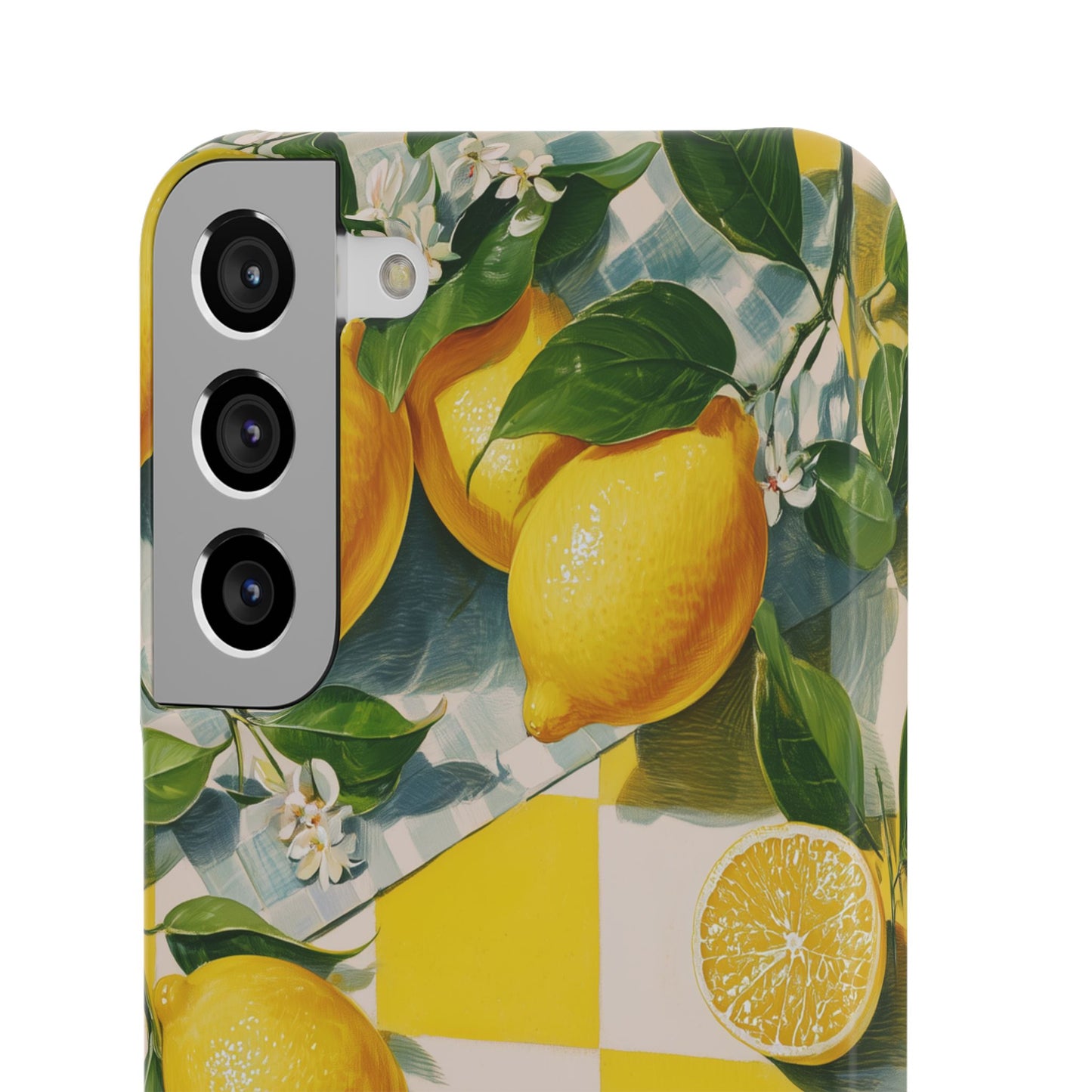 Picnic Lemon - Slim Phone Case