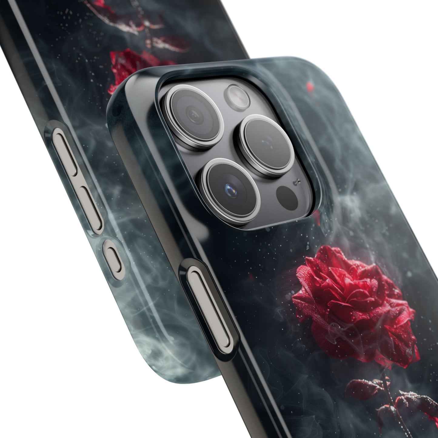 Midnight Rose - Slim Phone Case