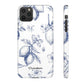 Indigo Sketch - Slim Phone Case