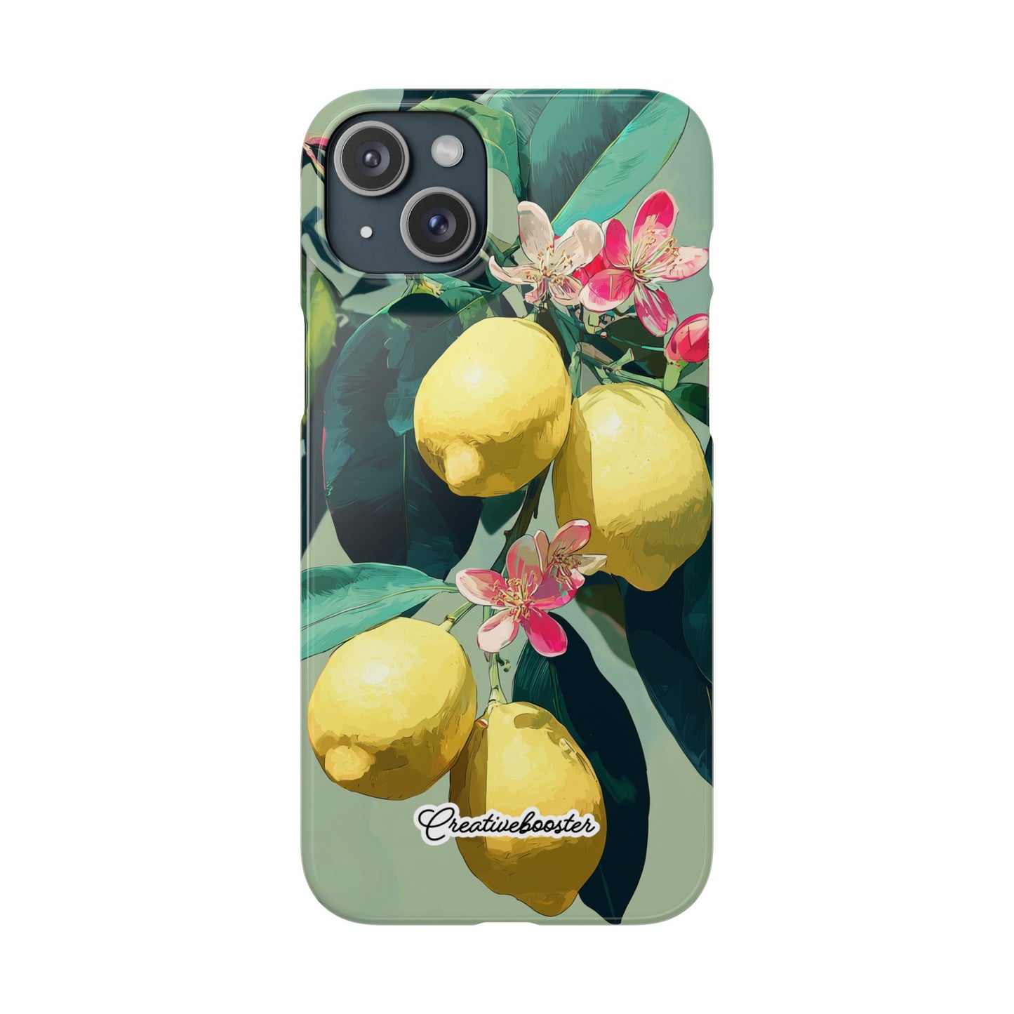 Lemon Bloom - Slim Phone Case