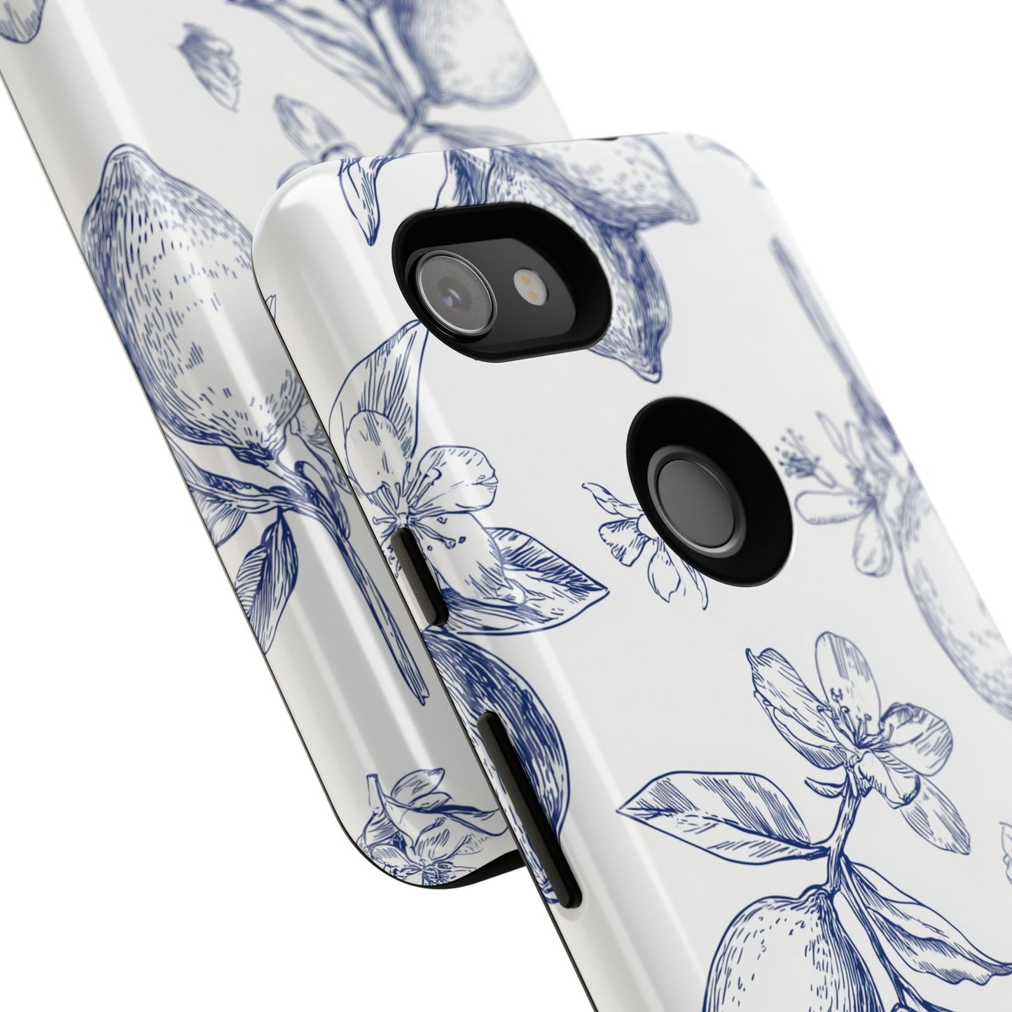 Indigo Sketch - Tough Phone Case