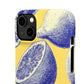 Indigo Citrus - Slim Phone Case