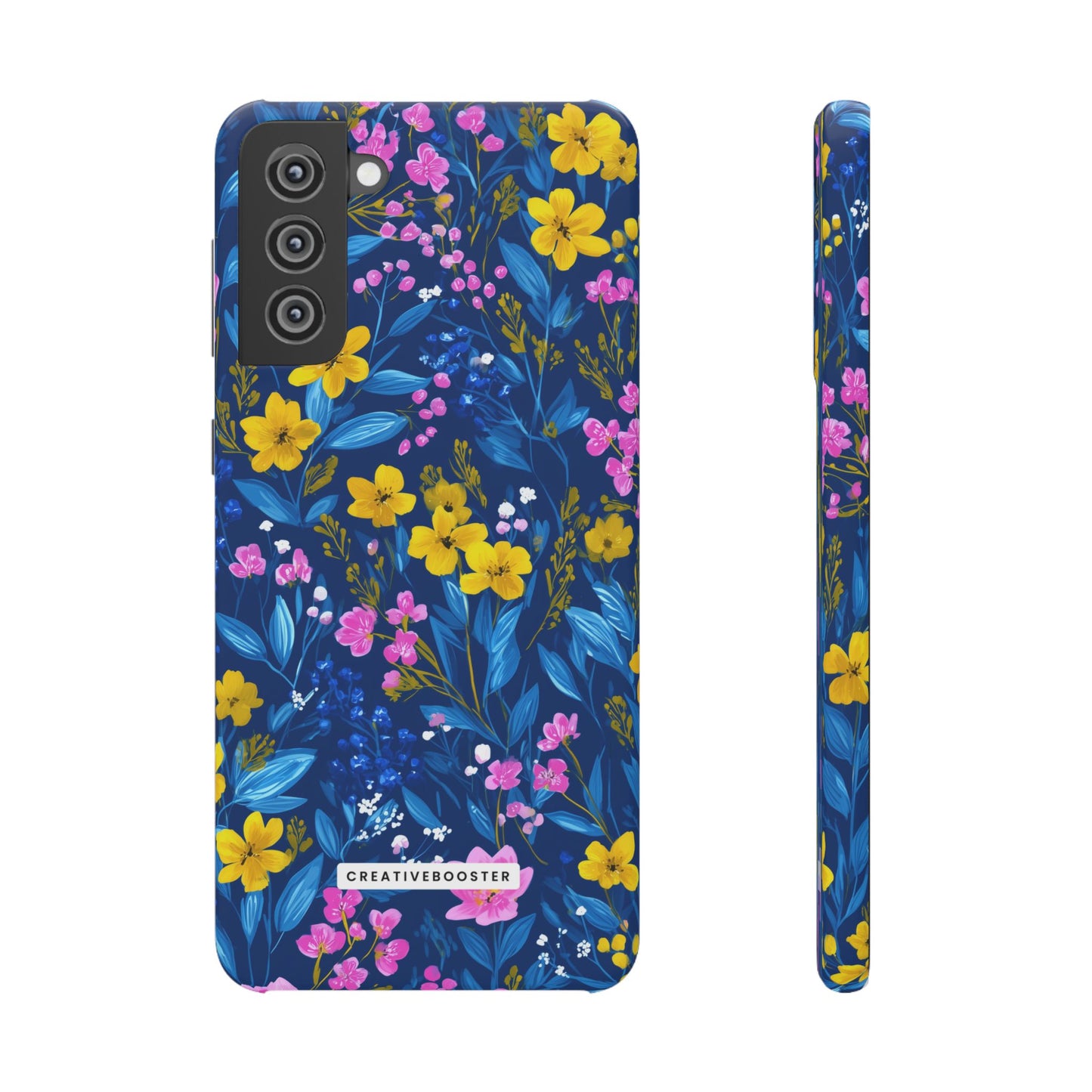 Midnight Petals - Slim Phone Case