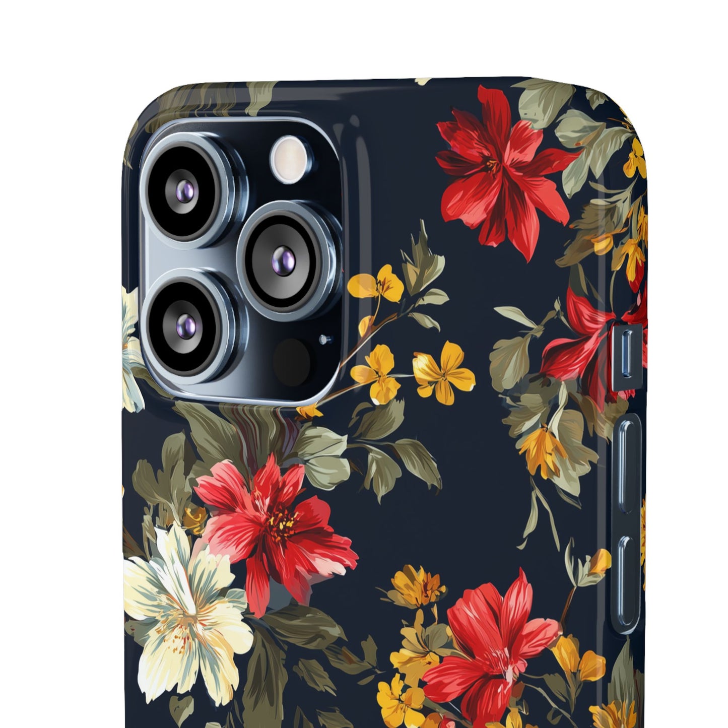 Scarlet Bloom - Slim Phone Case