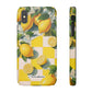 Picnic Lemon - Slim Phone Case