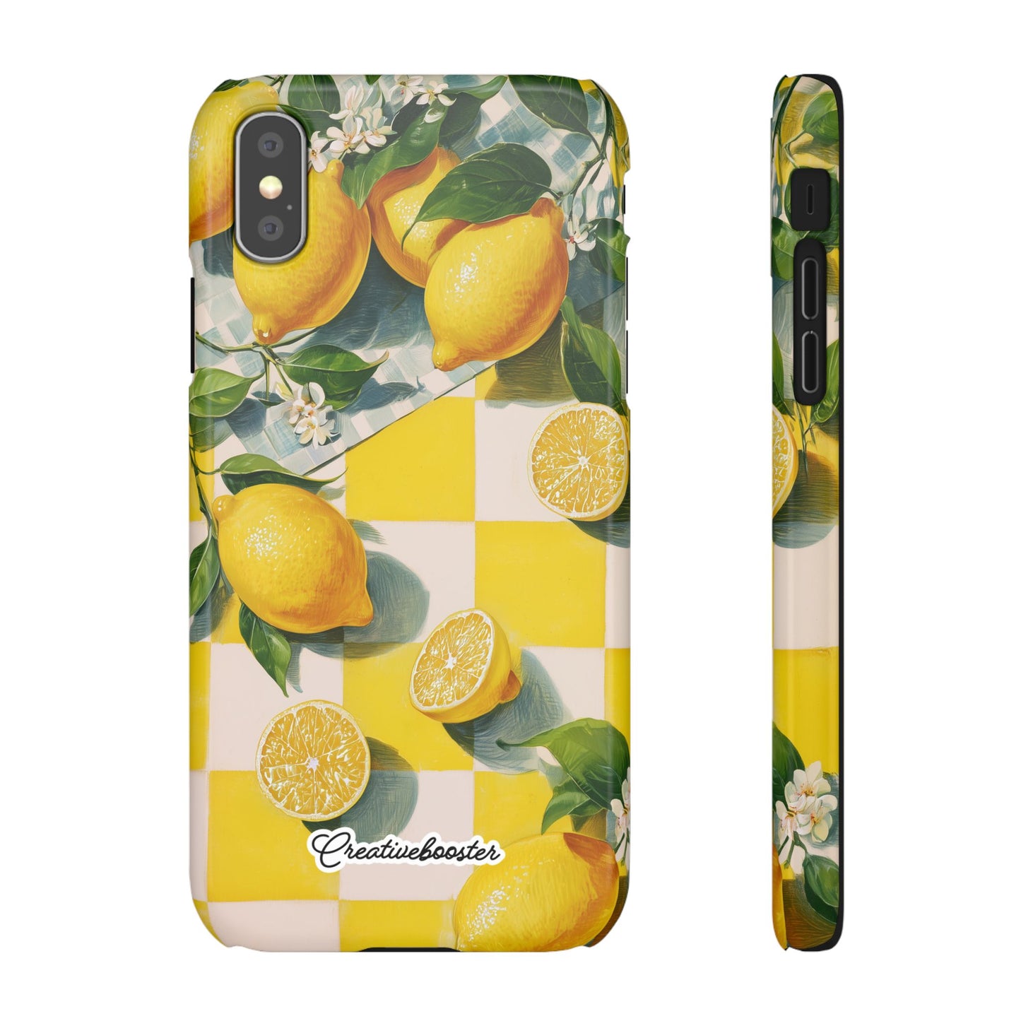 Picnic Lemon - Slim Phone Case