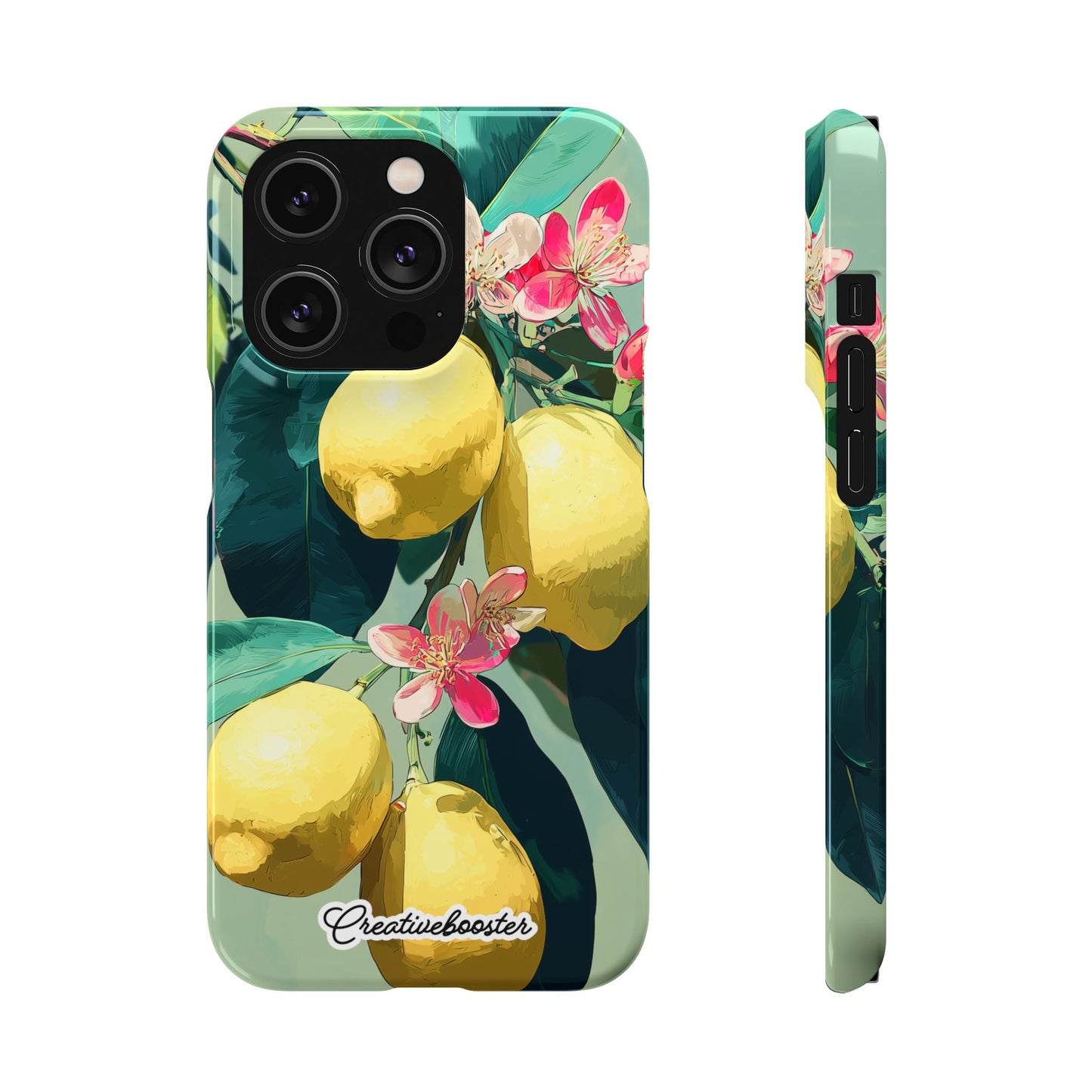 Lemon Bloom - Slim Phone Case
