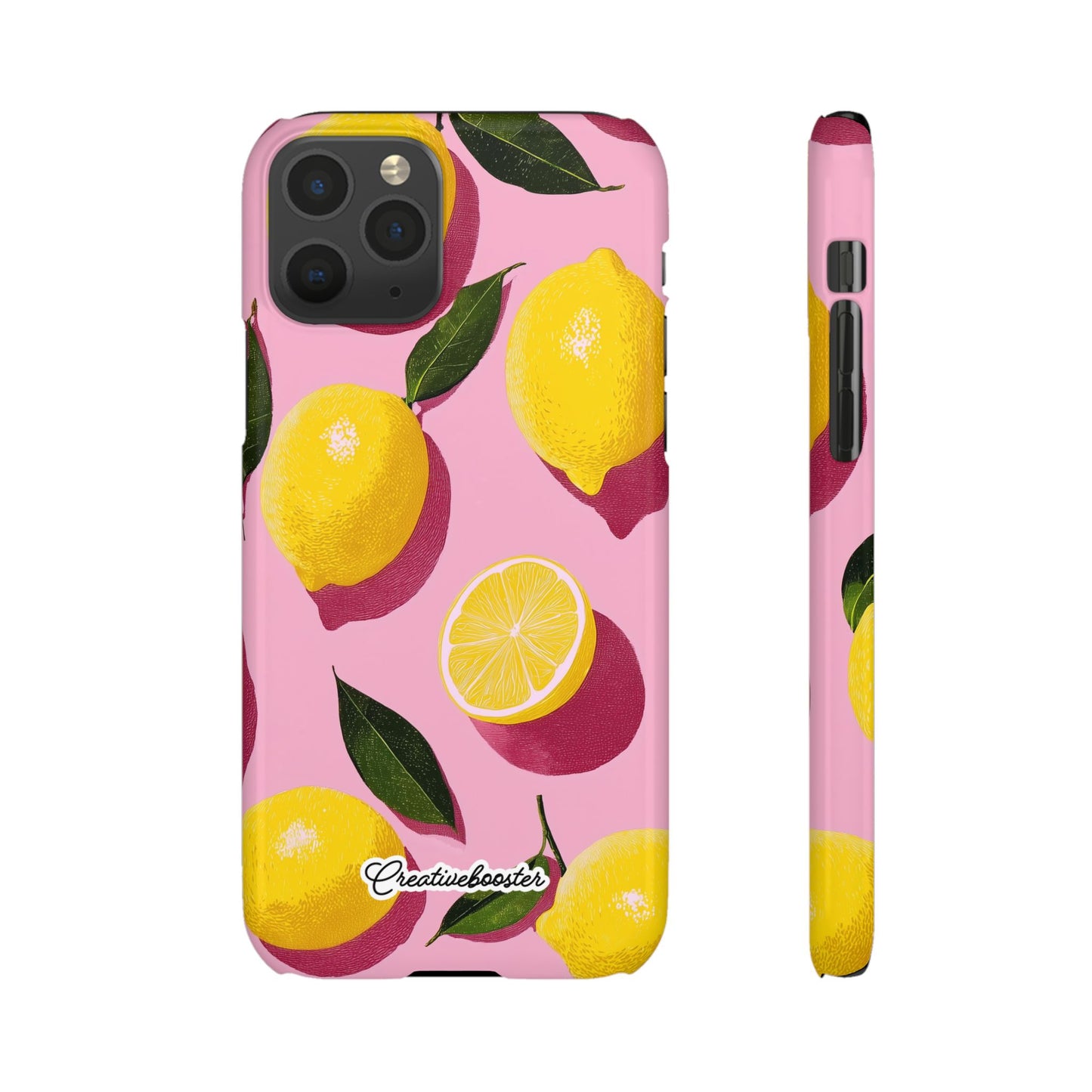 Retro Lemon - Slim Phone Case