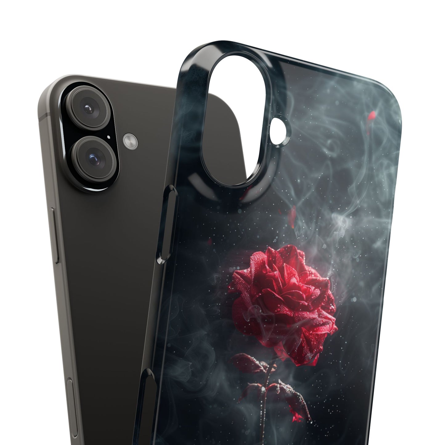 Midnight Rose - Slim Phone Case