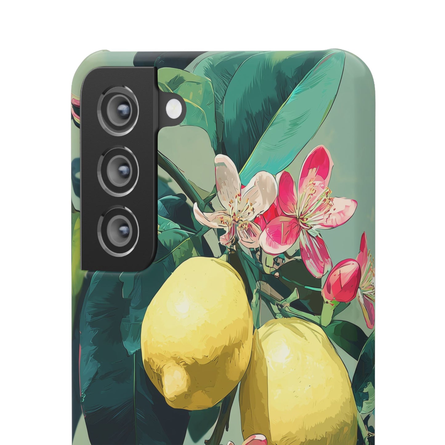 Lemon Bloom - Slim Phone Case