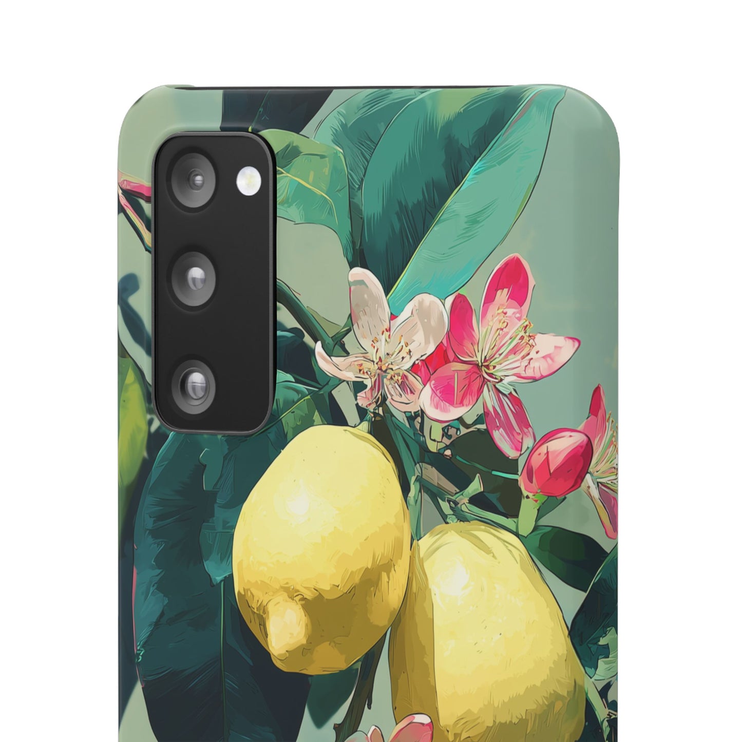 Lemon Bloom - Slim Phone Case