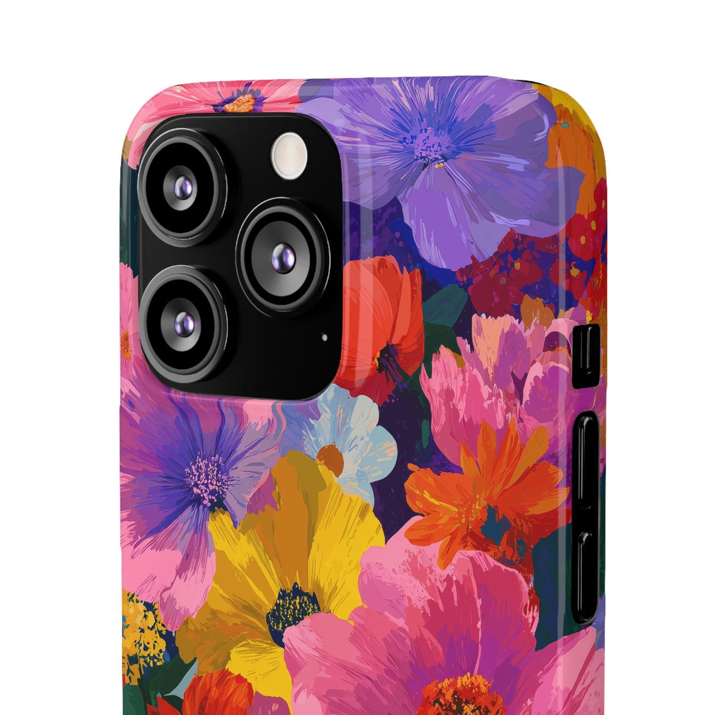 Painted Petals - Slim Phone Case