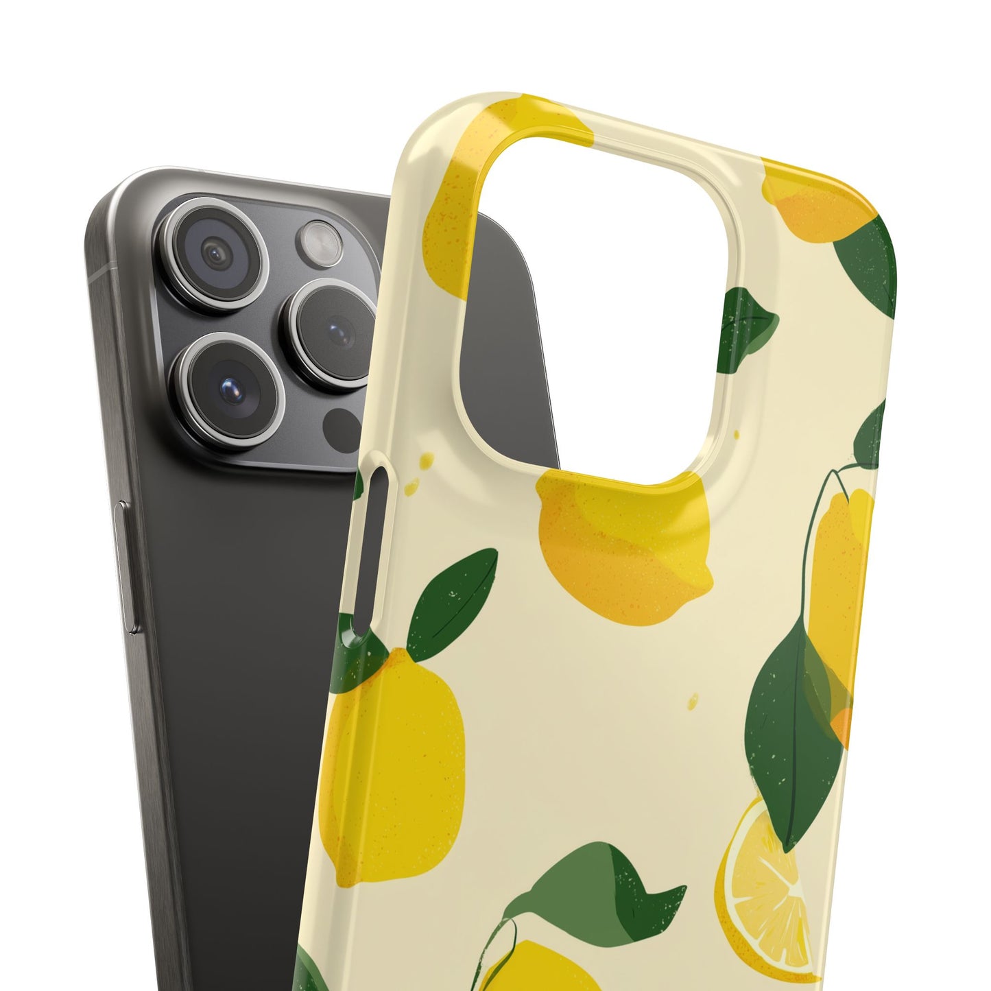 Citrus Charm - Slim Phone Case