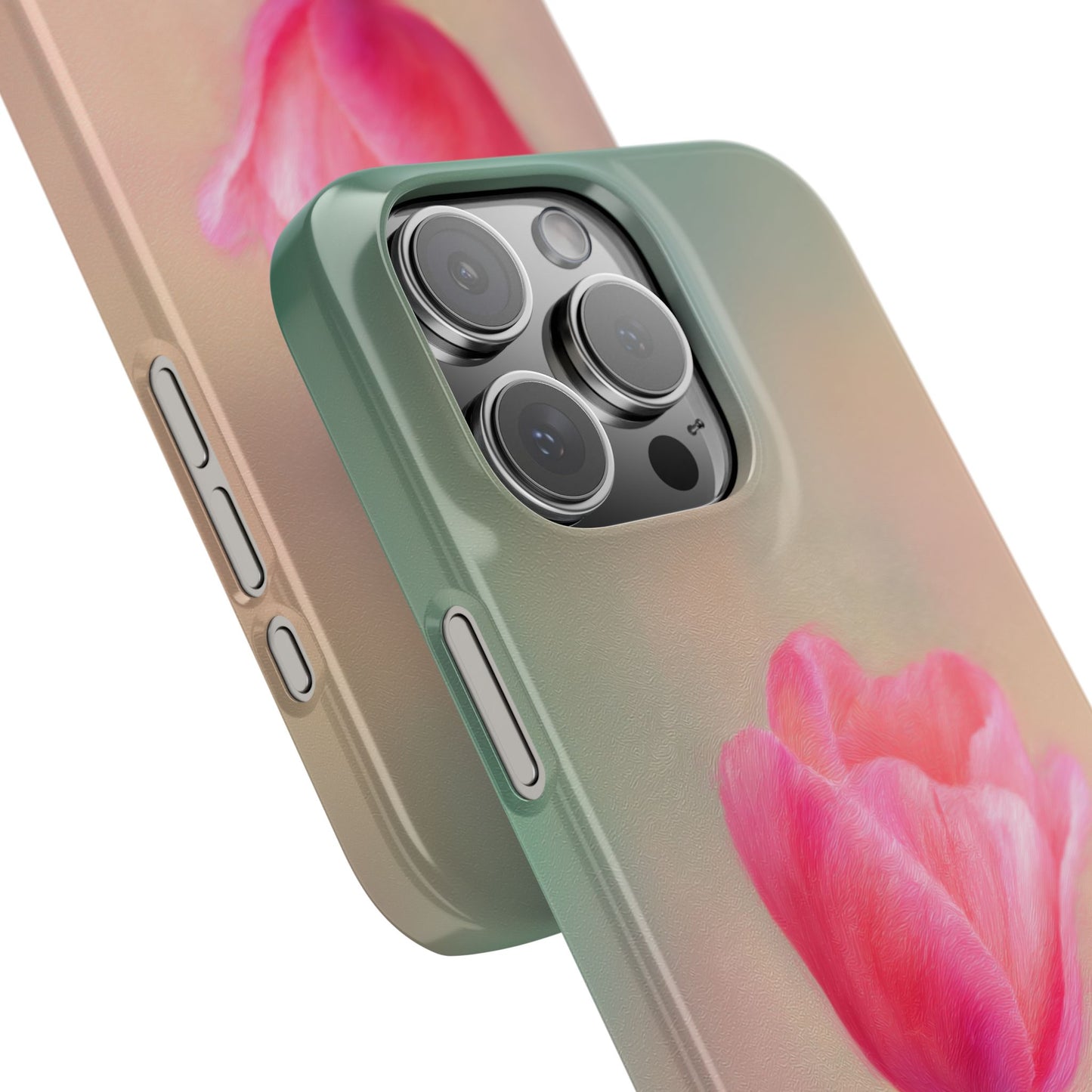 Rose Glow - Slim Phone Case