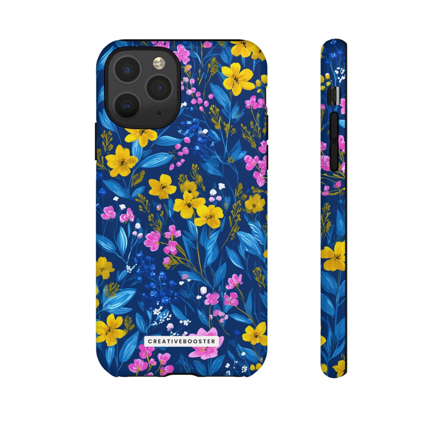 Midnight Petals - Tough Phone Case