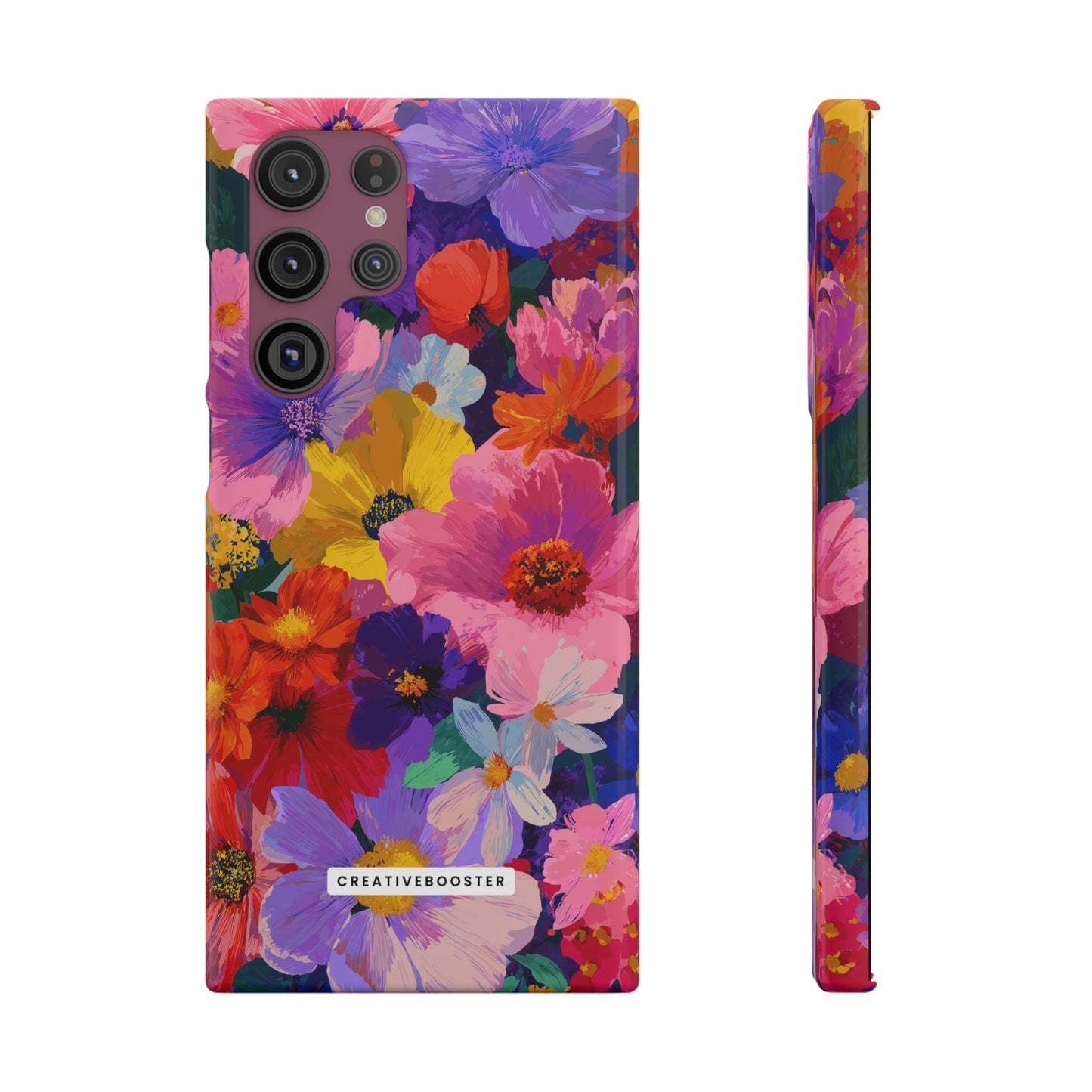 Painted Petals - Slim Phone Case