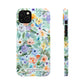 Watercolor Meadow - Slim Phone Case