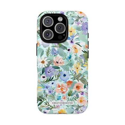 Watercolor Meadow - Tough Phone Case