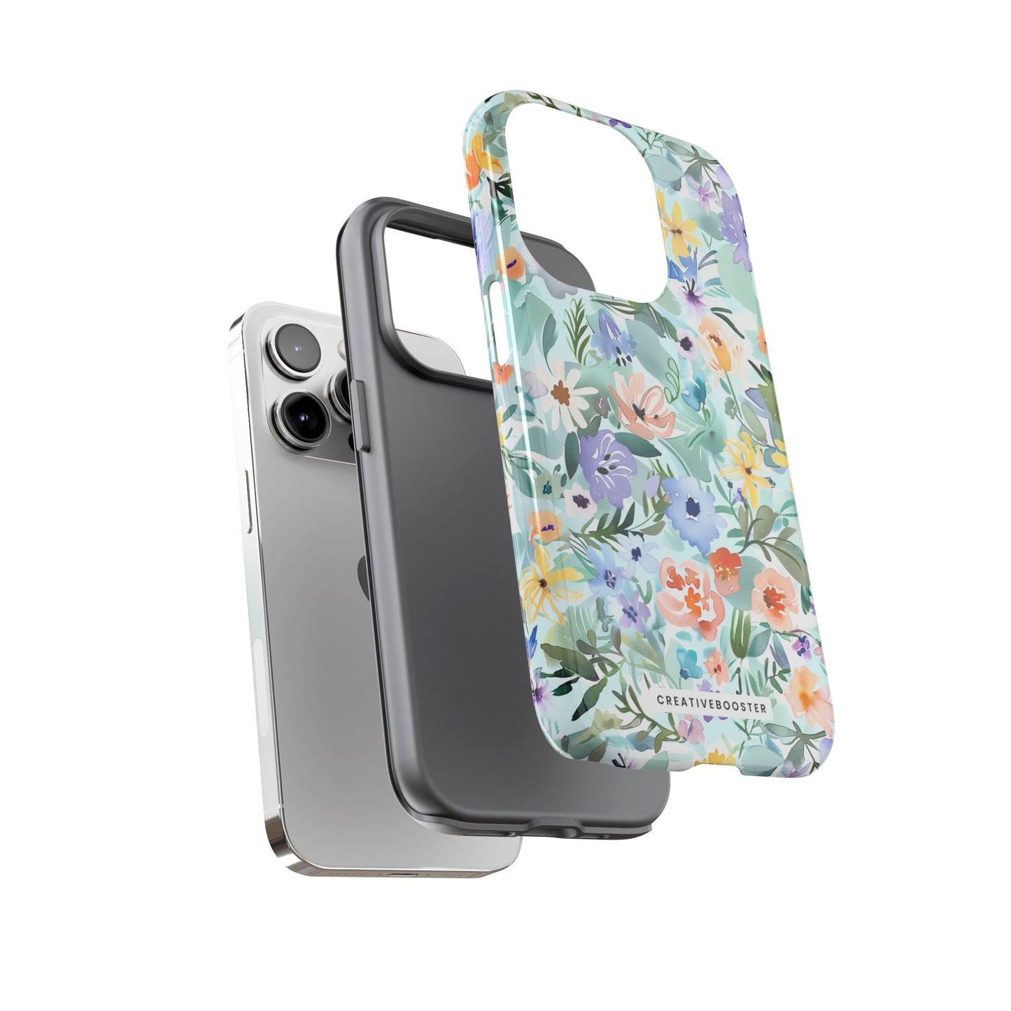 Watercolor Meadow - Tough Phone Case