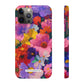 Painted Petals - Slim Phone Case